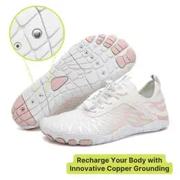 Motion Ground shoe with grounding pin visible in sole